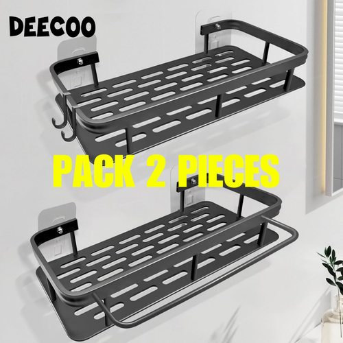 Aluminum Shower Caddy, Adhesive Shower Shelves