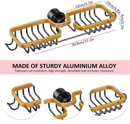 💧 Pack Duo – Extension de Robinet 4 en 1 + Support en Aluminium