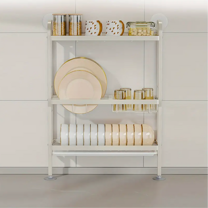 Égouttoir à Vaisselle 3 Niveaux Économiseur