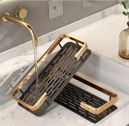 2 Étagères de Douche en Aluminium – Sans Perçage & Résistantes