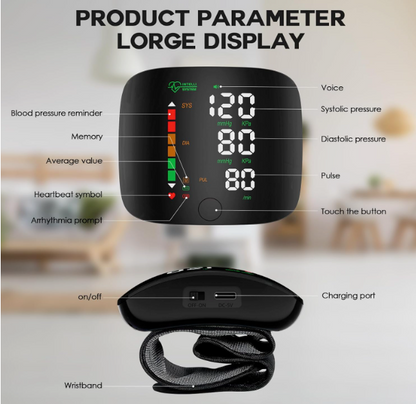 ⌚️ Tensiomètre Poignet Écran Tactile