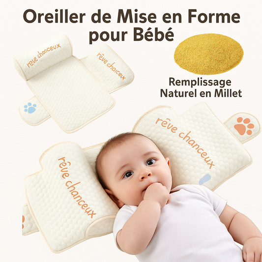 🌾 Oreiller de Mise en Forme pour Bébé